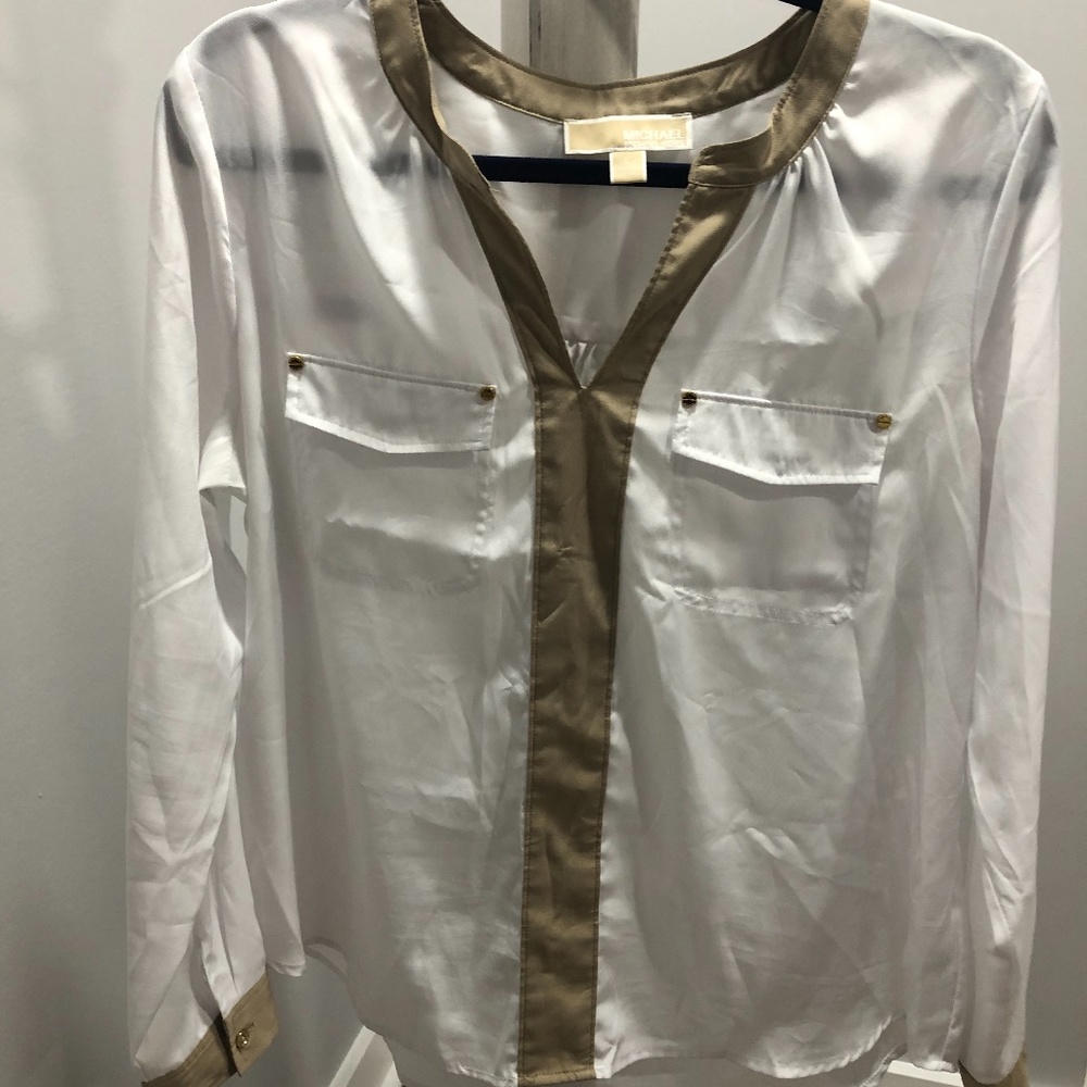 Michael Kors Long Sleeve Blouse